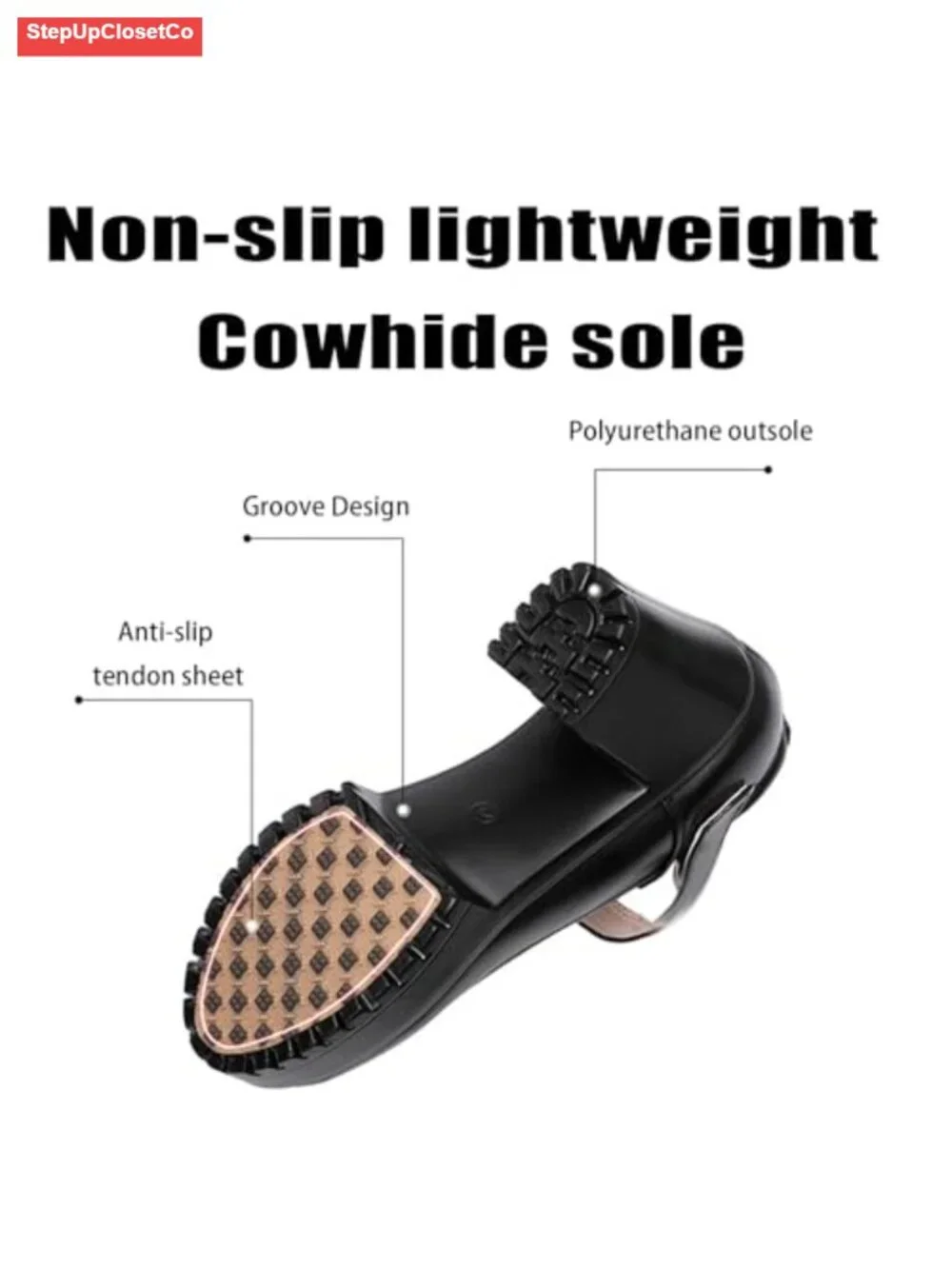Round Toe Mary Jane Heeled Shoes with Adjustable Ankle Strap Platform Chunky